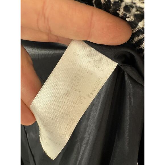 Mcginn Coat Jacket Womens XS 2 Boucle Tweed Double Breasted Classy Fall - Picture 3 of 6